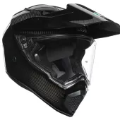 Helma na moto AGV AX9 E2205 SOLID MPLK GLOSSY CARBON vel. 2XL