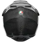 Helma na moto AGV AX9 E2205 SOLID MPLK GLOSSY CARBON vel. 2XL