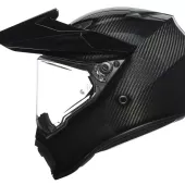 Helma na moto AGV AX9 E2205 SOLID MPLK GLOSSY CARBON vel. 2XL