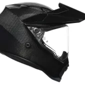Helma na moto AGV AX9 E2205 SOLID MPLK GLOSSY CARBON vel. 2XL
