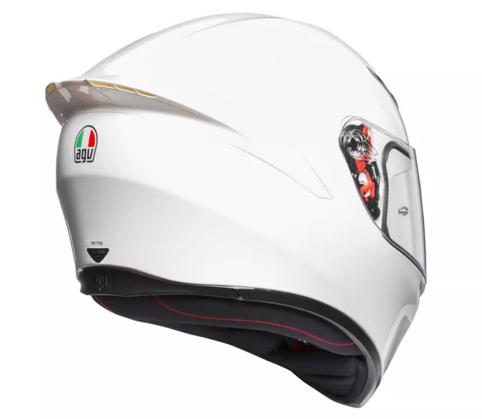 Helma na moto AGV K1 SOLID White vel. XL