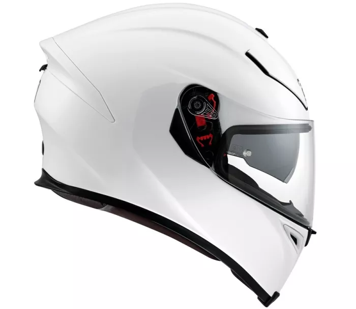 Helma na moto AGV K5 S SOLID MPLK PEARL WHITE vel. XS