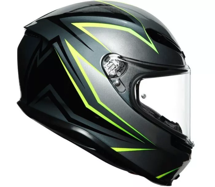Integrální helma AGV K6 ECE MULTI MPLK FLASH GREY/BLACK/LIME