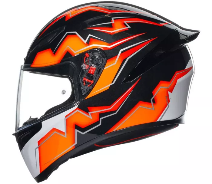 Helma na moto AGV K1S KRIPTON BLACK/ORANGE vel. L