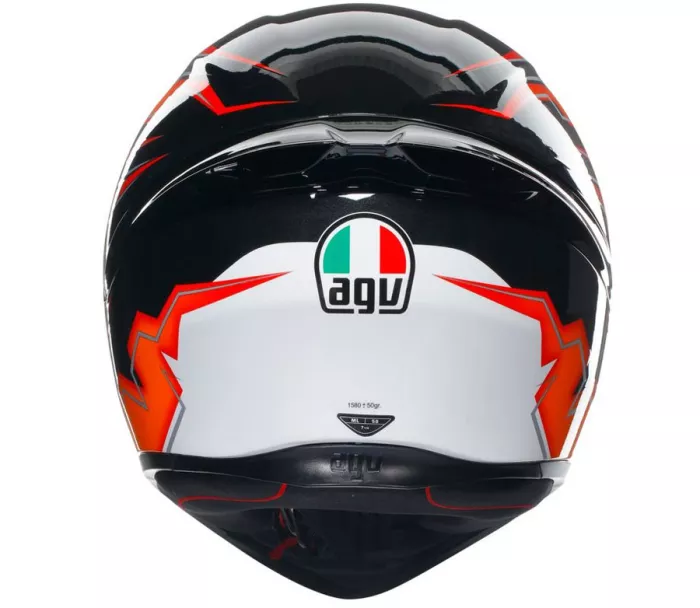 Helma na moto AGV K1S KRIPTON BLACK/ORANGE vel. L