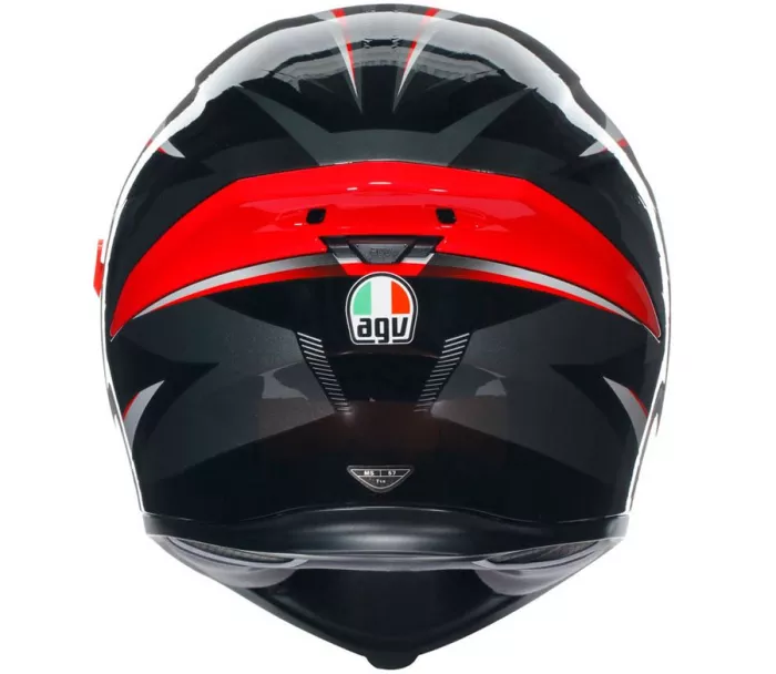 Helma na moto AGV K5S MULTI MPLK PLASMA BLACK/GREY/RED vel. XL