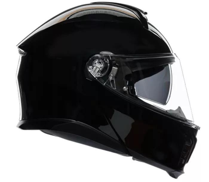 Helma na moto AGV TOURMODULAR SOLID MPLK BLACK vel. L