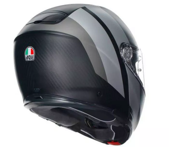 Helma na moto AGV SPORTMODULAR MULTI MPLK OVERLAY MATT DOUBLE GREY vel. 2XL
