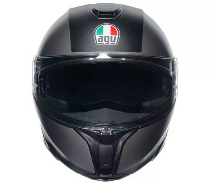 Helma na moto AGV SPORTMODULAR MULTI MPLK OVERLAY MATT DOUBLE GREY vel. 2XL