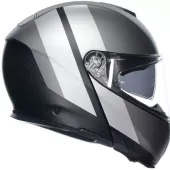 Helma na moto AGV SPORTMODULAR MULTI MPLK OVERLAY MATT DOUBLE GREY vel. 2XL