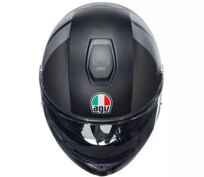 Helma na moto AGV SPORTMODULAR MULTI MPLK OVERLAY MATT DOUBLE GREY vel. 2XL
