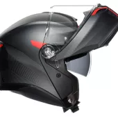 Helma na moto AGV TOURMODULAR MULTI MPLK FREQUENCY MATT GUNMETAL/RED vel. XL