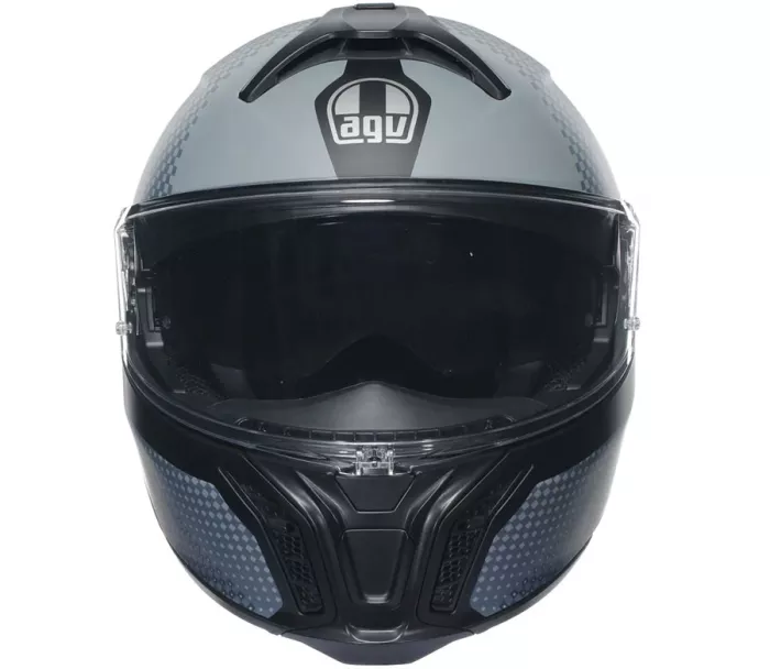 Helma na moto AGV 211251E2OY 101 TOURMODULAR E2206 MULTI MPLK TEXTOUR MATT BLACK/GREY vel. L