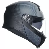 Helma na moto AGV 211251E2OY 101 TOURMODULAR E2206 MULTI MPLK TEXTOUR MATT BLACK/GREY vel. L
