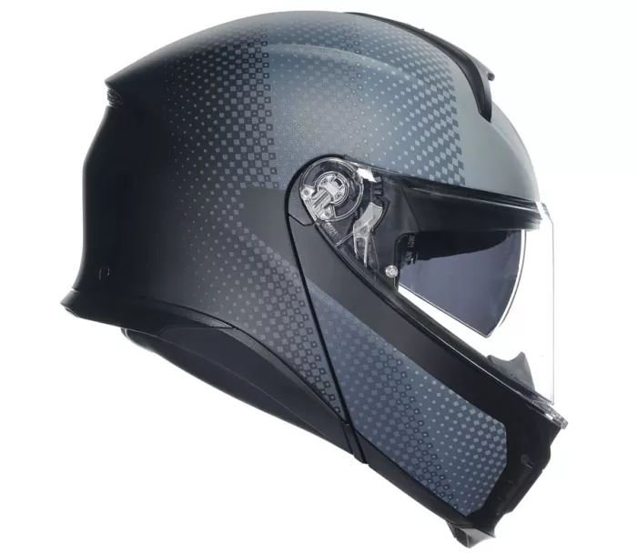 Helma na moto AGV 211251E2OY 101 TOURMODULAR E2206 MULTI MPLK TEXTOUR MATT BLACK/GREY vel. L
