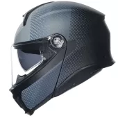 Helma na moto AGV 211251E2OY 101 TOURMODULAR E2206 MULTI MPLK TEXTOUR MATT BLACK/GREY vel. L
