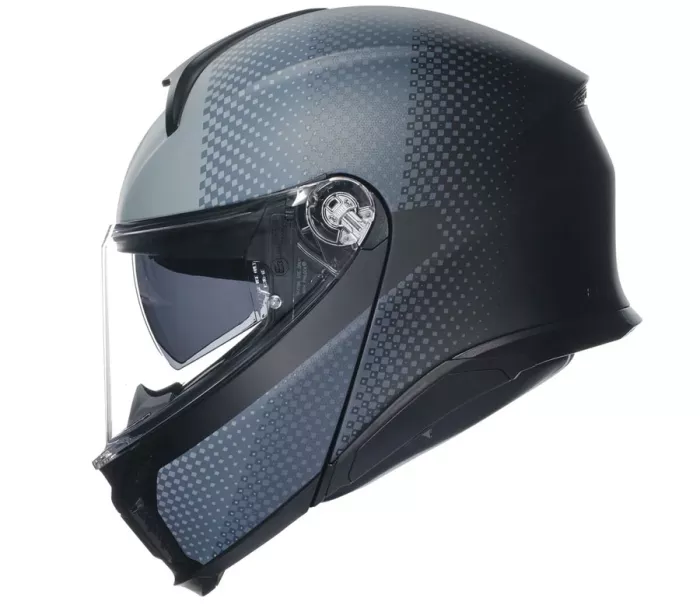 Helma na moto AGV 211251E2OY 101 TOURMODULAR E2206 MULTI MPLK TEXTOUR MATT BLACK/GREY vel. L