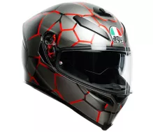 Helma na moto AGV K5 MULTI MPLK VULCANUM RED vel. ML