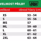 Helma na moto AGV K5 MULTI MPLK VULCANUM RED vel. ML