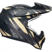 AGV AX9 MPLK E2206 STEPPA MATT CARBON/GREY/SAND vel. M