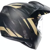AGV AX9 MPLK E2206 STEPPA MATT CARBON/GREY/SAND vel. M