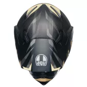 AGV AX9 MPLK E2206 STEPPA MATT CARBON/GREY/SAND vel. M