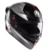 AGV K1 S E2206 LAP MATT BLACK/GREY/RED vel. XL