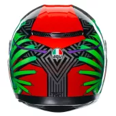 AGV K3 E2206 KAMALEON BLACK/RED/GREEN vel. M