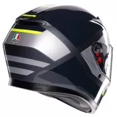 AGV K3 E2206 MPLK SHADE GREY/YELLOW FLUO vel. M