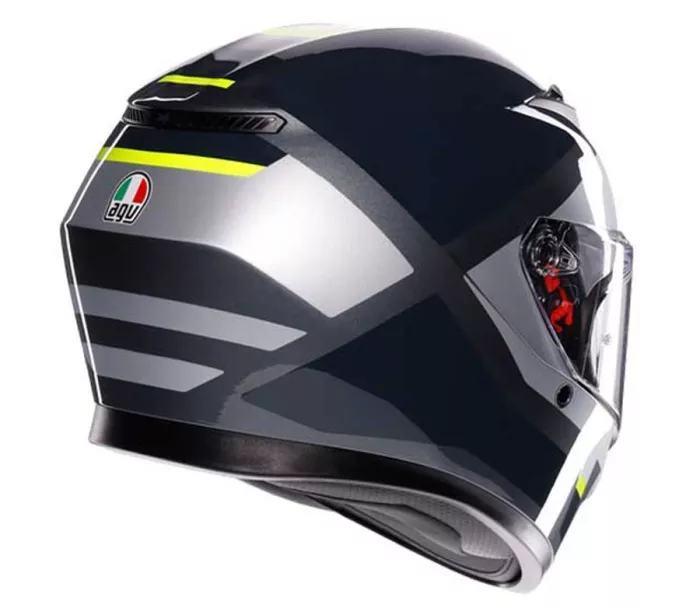 AGV K3 E2206 MPLK SHADE GREY/YELLOW FLUO vel. M