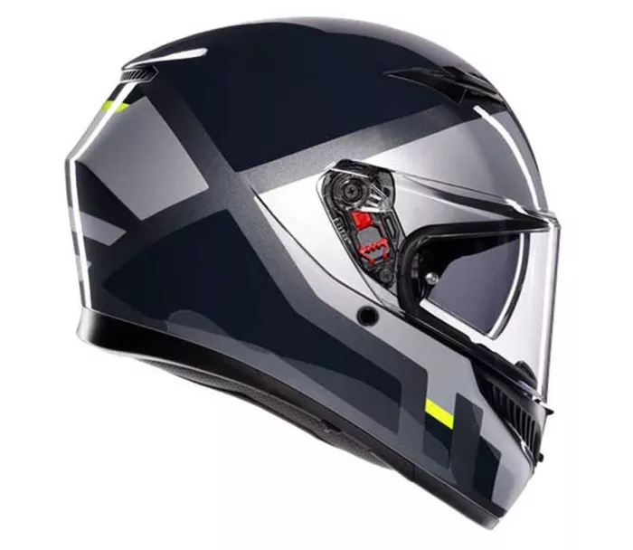 AGV K3 E2206 MPLK SHADE GREY/YELLOW FLUO vel. M