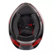 AGV K3 E2206 MPLK STRIGA BLACK/GREY/RED vel. L