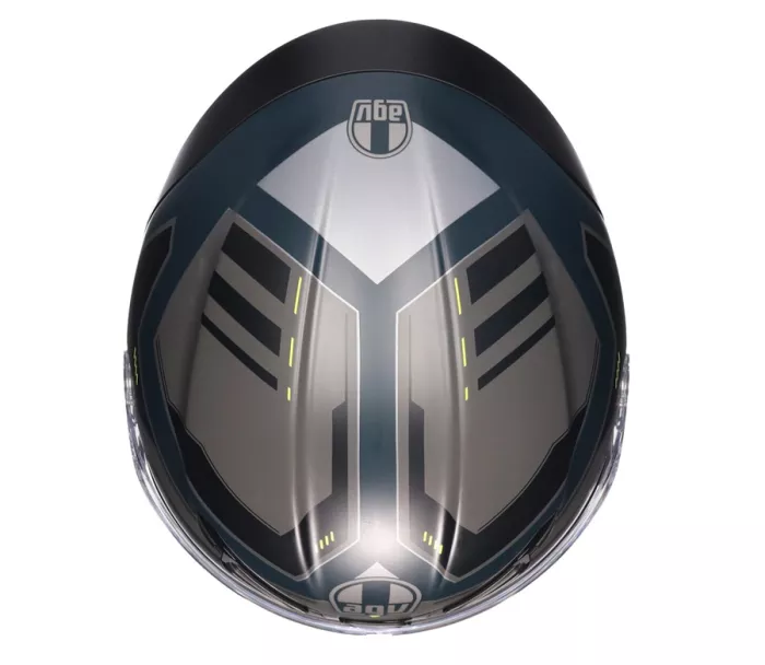 AGV K6 S E2206 MPLK ENHANCE MATT GREY/YELLOW FLUO vel. 2XL