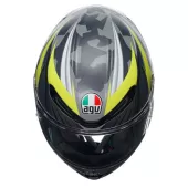 AGV K6 S E2206 MPLK EXCITE MATT CAMO/YELLOW FLUO vel. M