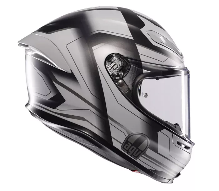 AGV K6 S E2206 MPLK ULTRASONIC MATT BLACK/GREY vel. XL