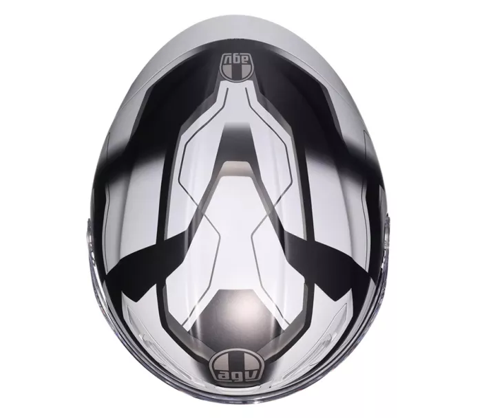 AGV K6 S E2206 MPLK ULTRASONIC MATT BLACK/GREY vel. XL