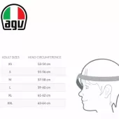 AGV K3 E2206 RIVIA MATT BLACK/WHITE vel. M
