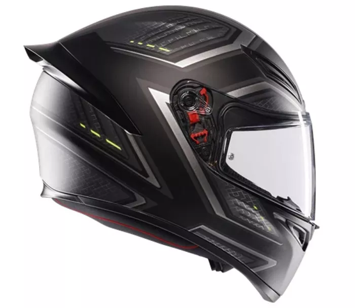 AGV K1 S E2206 SLING MATT BLACK/GREY vel. 2XL