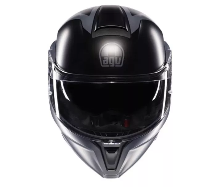 AGV STREETMODULAR E2206 MPLK RESIA MATT BLACK/GREY vel. XL