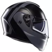 AGV STREETMODULAR E2206 MPLK RESIA MATT BLACK/GREY vel. XL