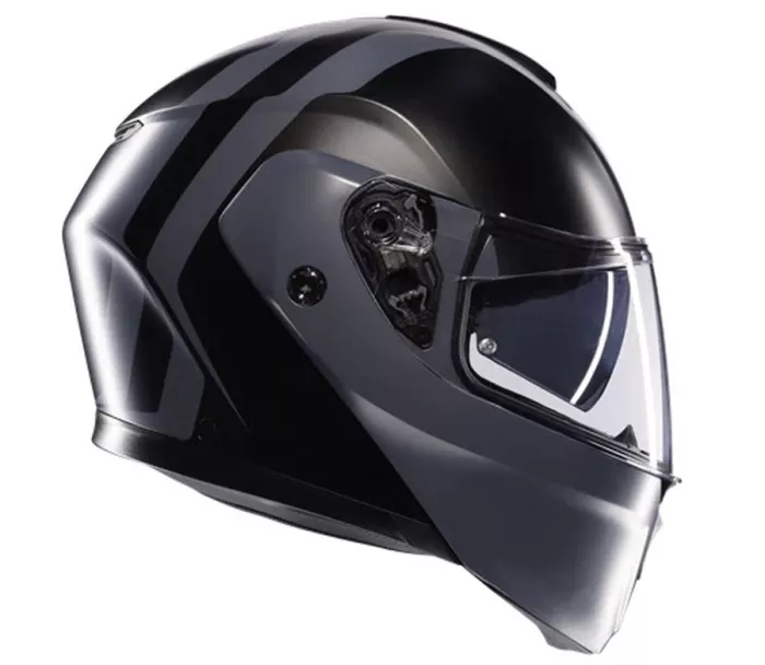 AGV STREETMODULAR E2206 MPLK RESIA MATT BLACK/GREY vel. XL