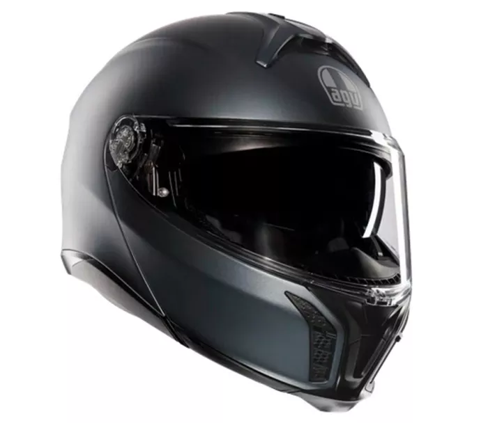 AGV TOURMODULAR E2206 SOLID MPLK MATT ARDESIA GREY vel. S