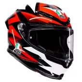 Sportovní helma AGV K6S E2206 MPLK BRAVEN BLACK/RED/WHITE