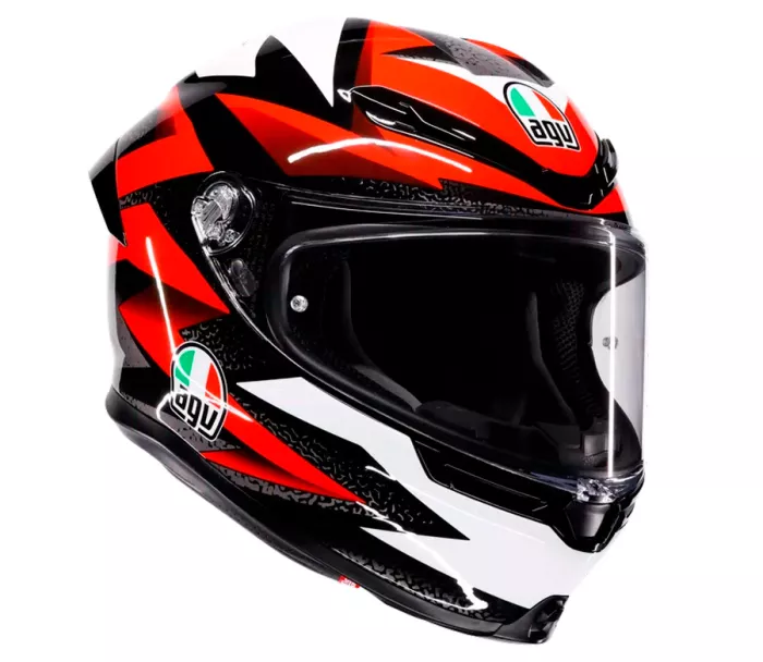 Sportovní helma AGV K6S E2206 MPLK BRAVEN BLACK/RED/WHITE