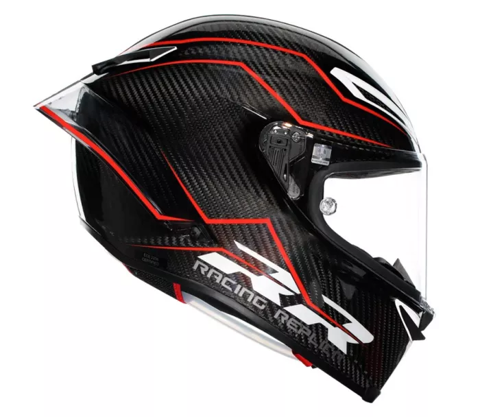 AGV PISTA GP RR E2206 CARBON/RED vel. M