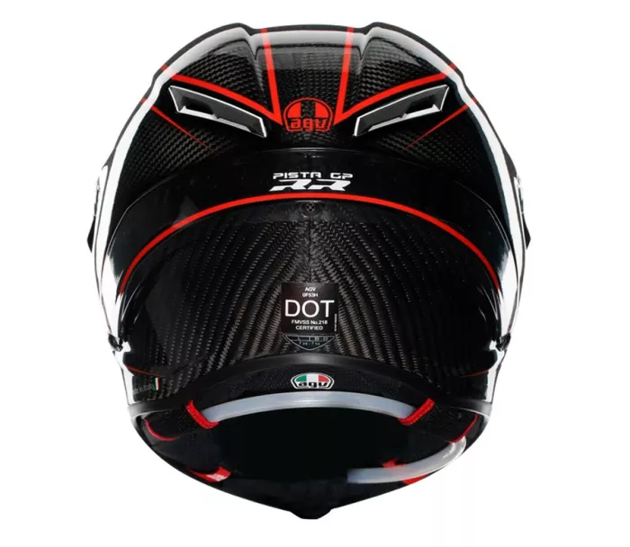 AGV PISTA GP RR E2206 CARBON/RED vel. M