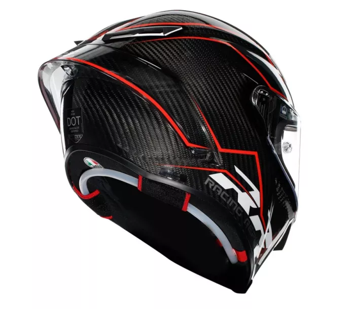 AGV PISTA GP RR E2206 CARBON/RED vel. M
