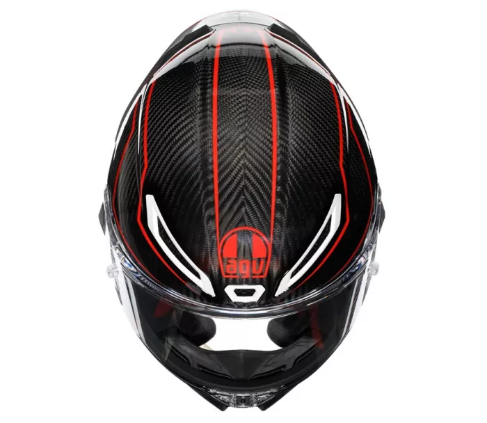 AGV PISTA GP RR E2206 CARBON/RED vel. M