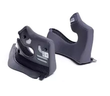 AGV 2018500147 629 AGV CHEEK PADS K7 10mm Grey/Black