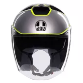 AGV IRIDES E2206 DAVAO BLACK/GREY/YELLOW FLUO vel. 2XL